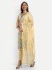 Yellow Modal Chanderi Straight Suit Set