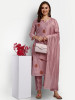 Modal Chanderi Sequence Work Suit Set