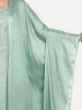 Sea Green Dola Silk Straight Suit Set
