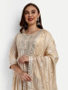 Chanderi Silk Plazo Suit Set