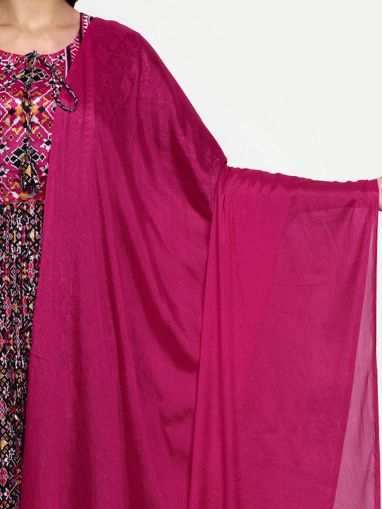 Digital Print Chinnon Naira Suit Set