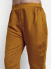 Mustard Straight Kurta Pant Set