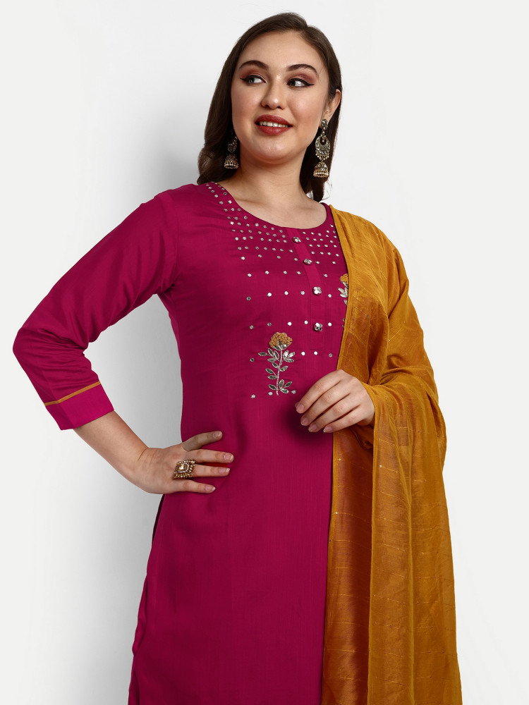 Rani Straight Kurta Pant Set