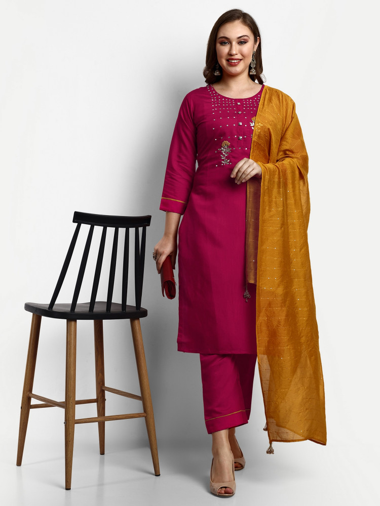 Rani Straight Kurta Pant Set